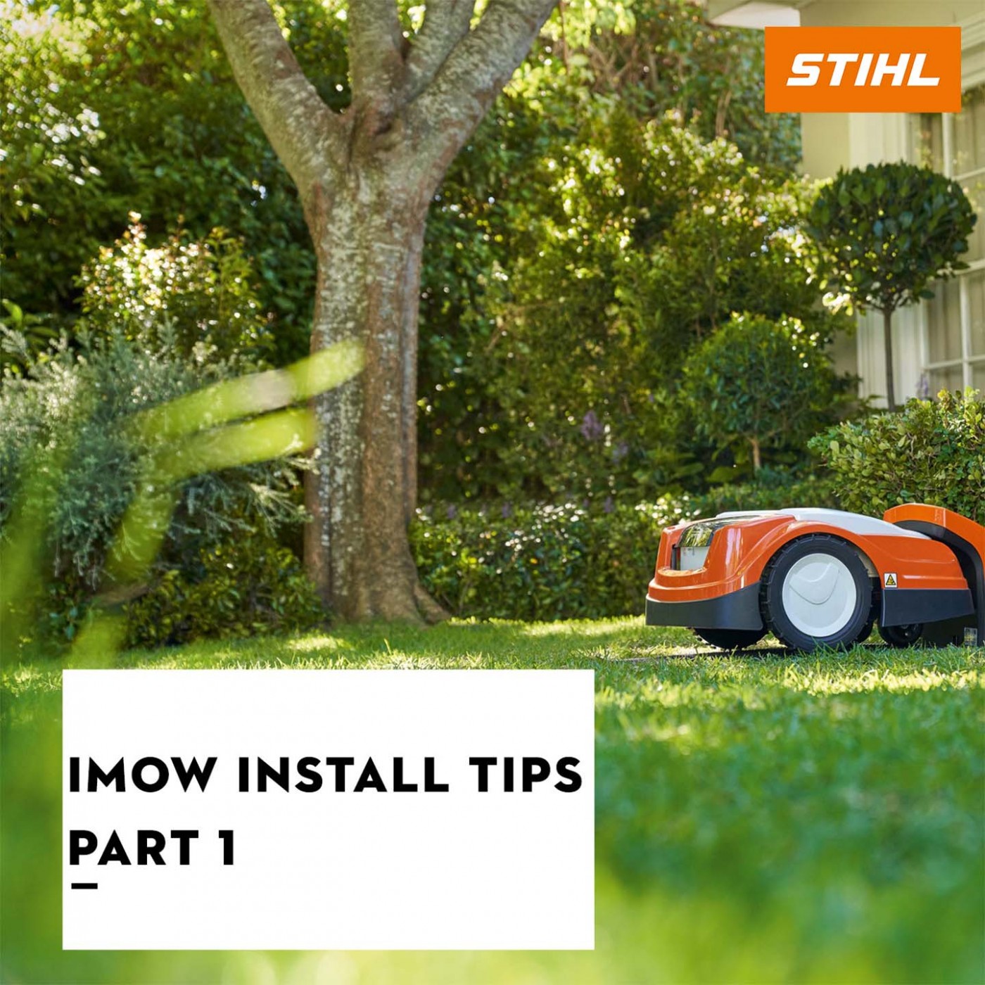 iMOW install tips part 1