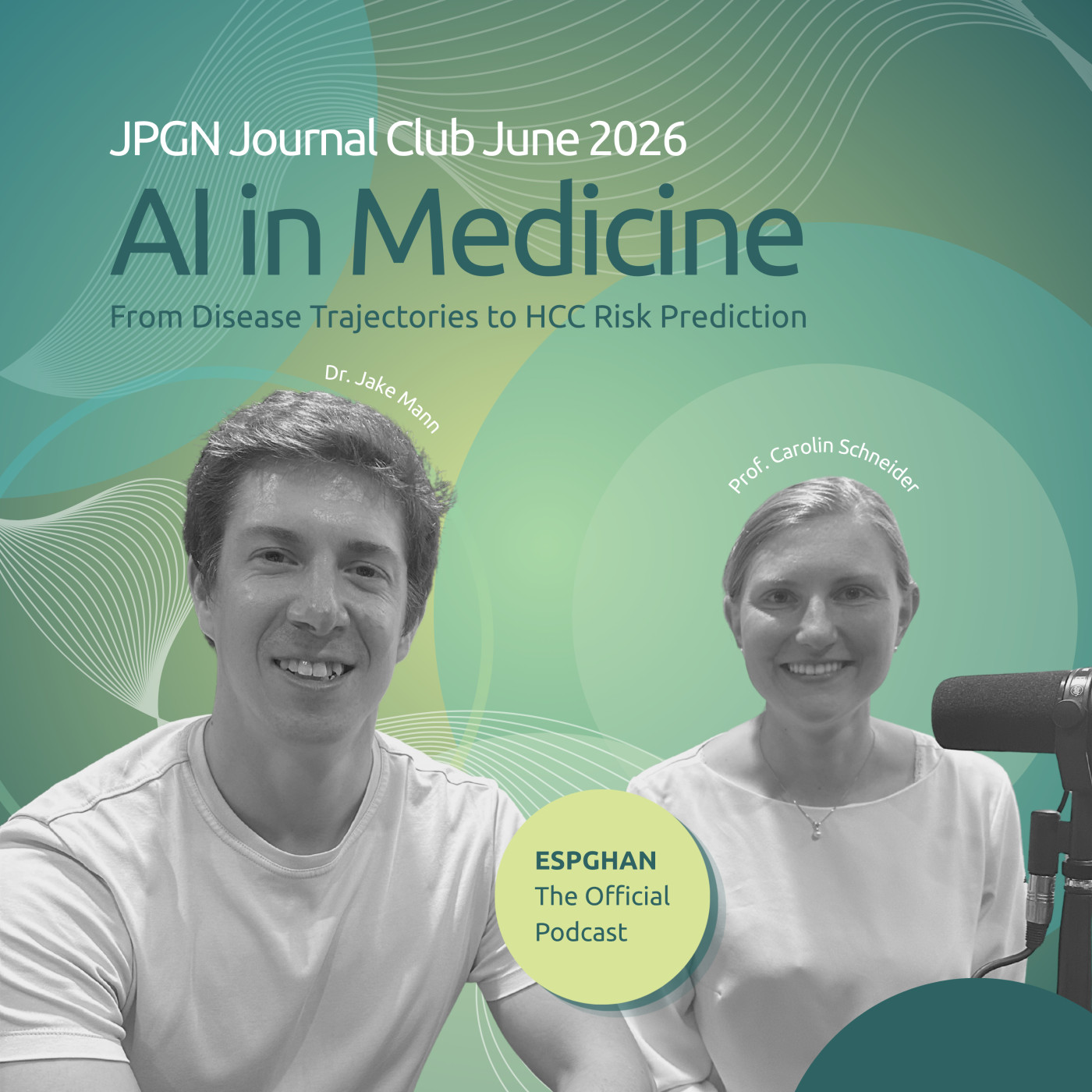 JPGN Journal Club June 2026: AI in Medicine – From Disease Trajectories to HCC Risk Prediction episode artwork