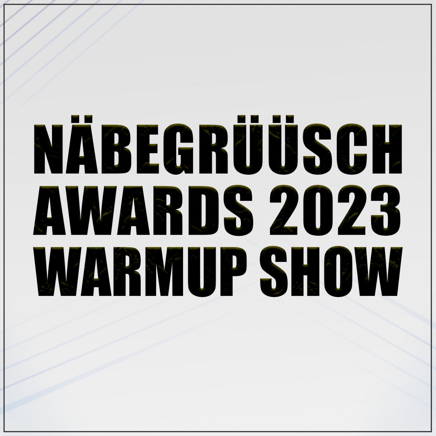 50 Awards Warmup Show (Mit Stimmen aus der Jury)
