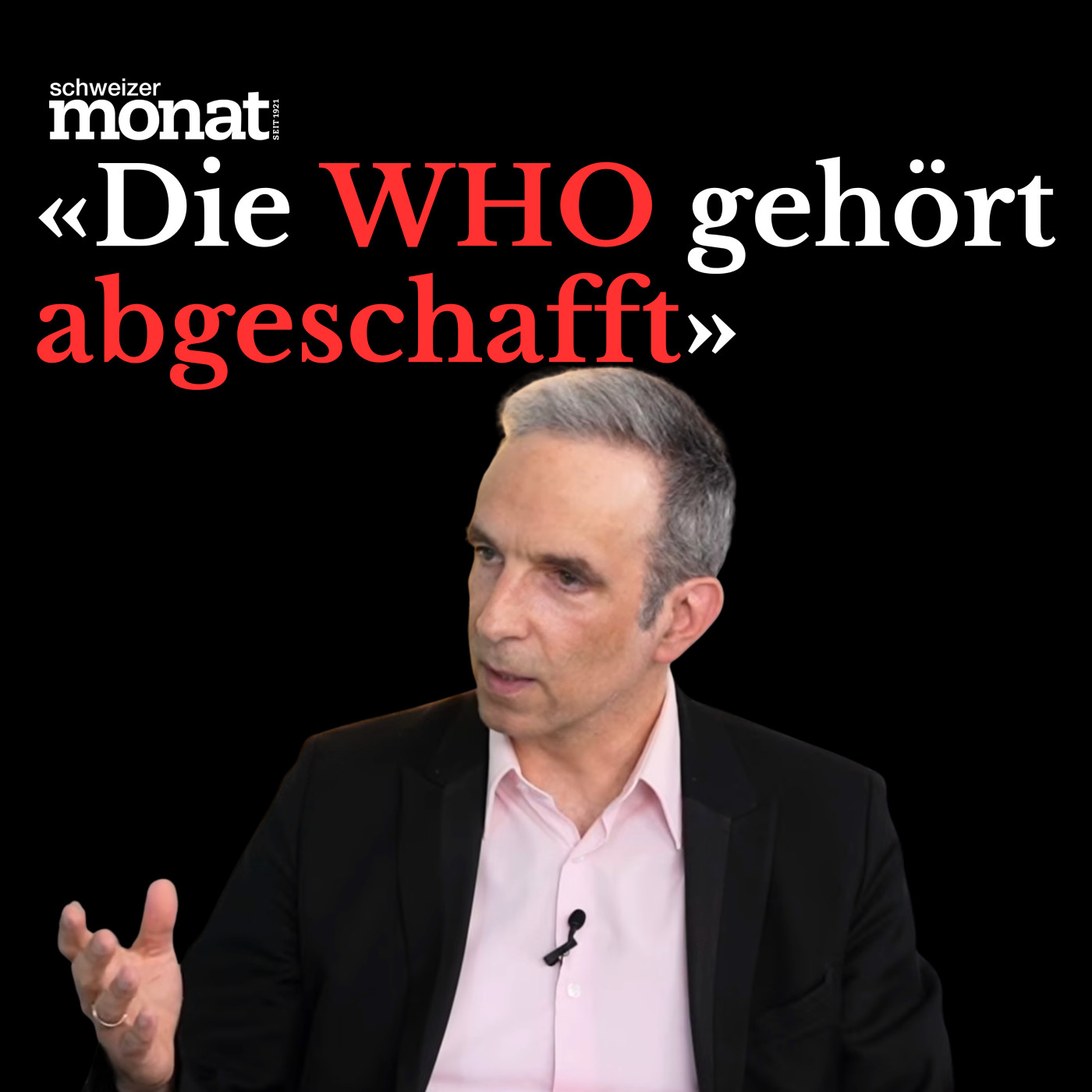Der grösste Grundrechtseingriff der Nachkriegszeit | Mike Wyniger über seine neue Corona-Doku