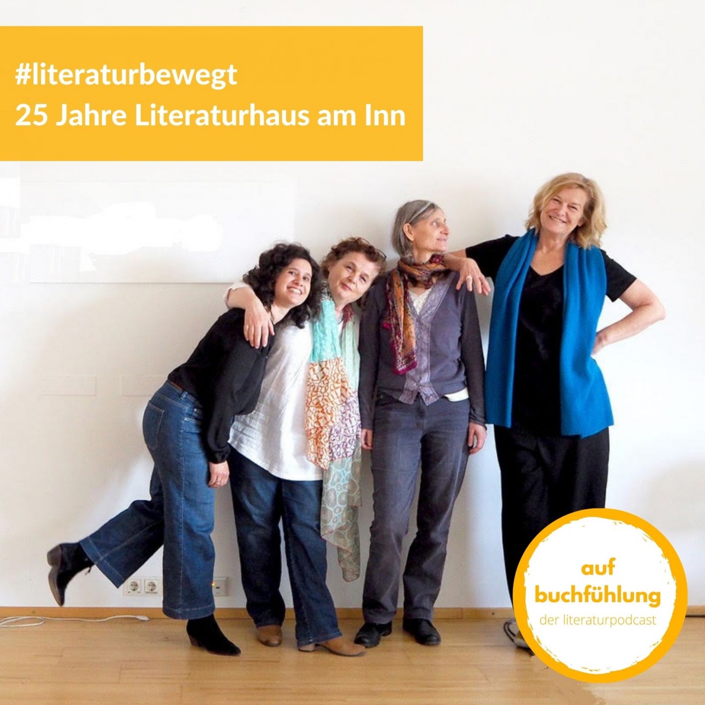 #literaturbewegt - 25 Jahre Literaturhaus am Inn