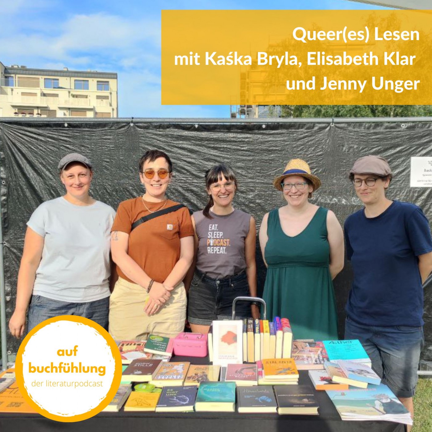 Queer(es) Lesen in Wien: Kaśka Bryla, Elisabeth Klar und Jenny Unger